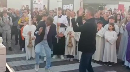 A grandad broke into a techno dance in the street at his grandson’s funeral