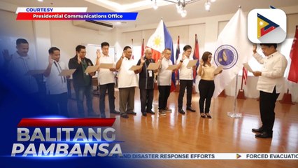 PCO chief administers oath of new Manila City Hall Press Club officers