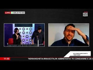 ANDREA SCIARRETTA OSPITE DE "I PERROLLAS" SU RADIO ROMA