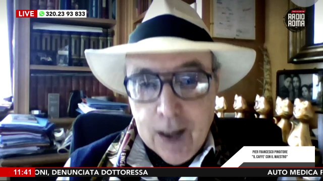 IL CAFFE' CON IL MAESTRO PINGITORE DA I PERROLLAS SU RADIO ROMA