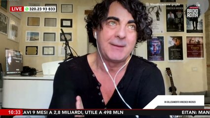 Vincenzo Incenzo, in collegamento Skype, ospite da "I VIPiace" su Radio Roma