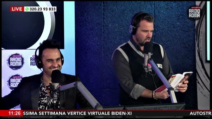 Vincenzo Bocciarelli ospite da "I VIPiace" su Radio Roma