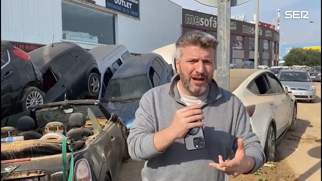 Aimar Bretos en las zonas más afectadas de la DANA