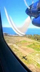 Video: ¡Impresionante! Una mochila golpeó el motor de una aeronave en pleno vuelo