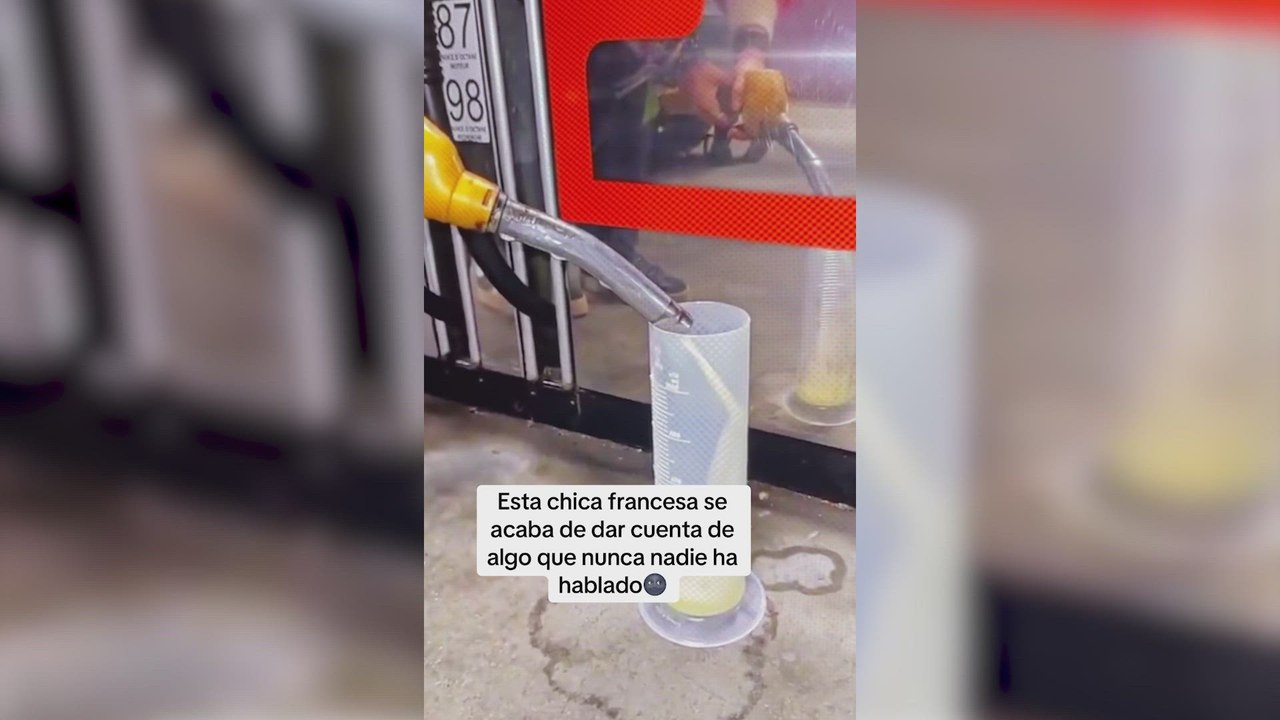 Esta mujer expone de la forma más visual posible el gran secreto a voces de los contadores en las gasolineras