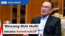 Anwar menyeru perbincangan sihat dan membina mengenai Rang Undang-Undang Mufti