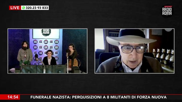 Il maestro Pier Francesco Pingitore ospite a Radio Roma Magazine su Radio Roma