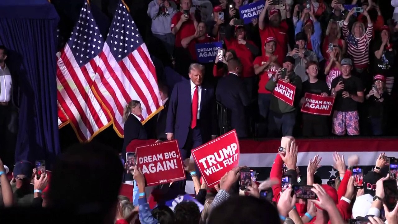 Harris und trump geben sich in letzten wahlkampfreden siegessicher