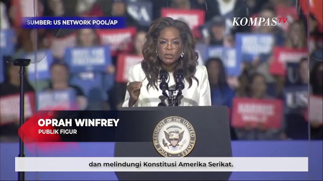 Oprah Winfrey dan Lady Gaga Kampanye untuk Capres Kamala Harris