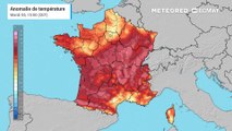 Températures estivales dans le sud-ouest de la France !