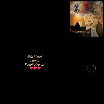 Alda Merini Legge Rodolfo Vettor ♥️♥️♥️