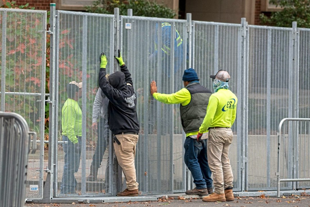 Sorge vor Unruhen: US-Wahl mit massiven Sicherheitsvorkehrungen