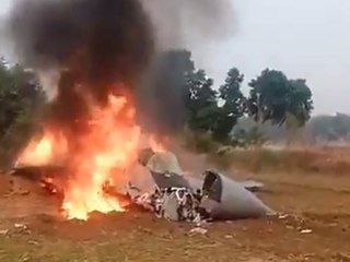 MiG-29 crashes during training flight