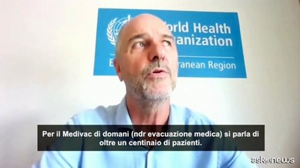 Oms: oltre 100 palestinesi feriti portati fuori da Gaza