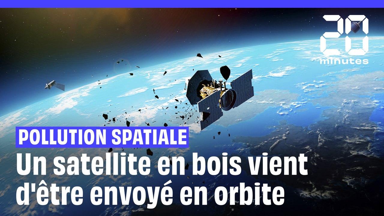 Un satellite en bois crée par des chercheurs japonais vient d'être envoyé dans l'espace