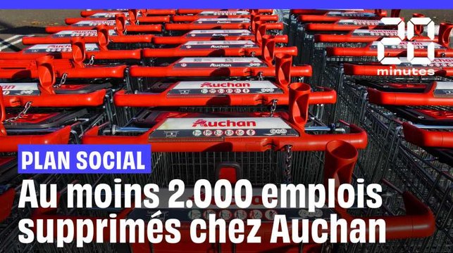 Auchan : Le « plan de retour à la croissance » passe par 2.389 suppressions de postes