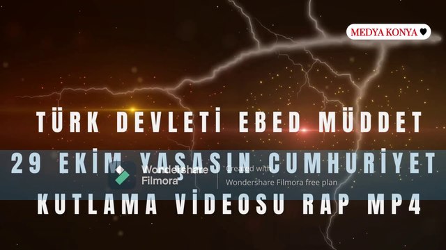 Yaşasın Cumhuriyet Marşı! RAP Müzik Video Mp3 29 Ekim 1923 Kutlama Video