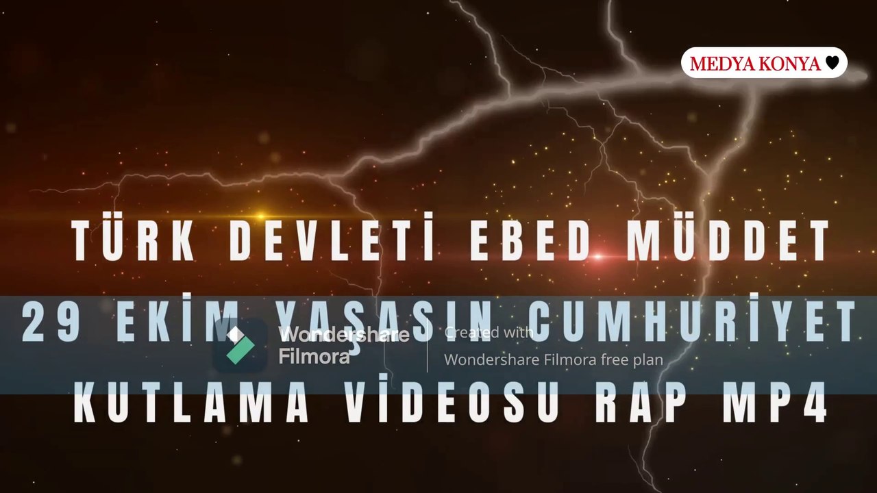 Yaşasın Cumhuriyet Marşı! RAP Müzik Video Mp3 29 Ekim 1923 Kutlama Video
