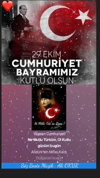 Yaşasın Cumhuriyet Marşı! POP Müzik Video Mp3 #shorts #youtubeshorts #youtube