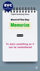 Common English words with Meanings