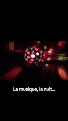 The disco ball that turns on ROCK musics...