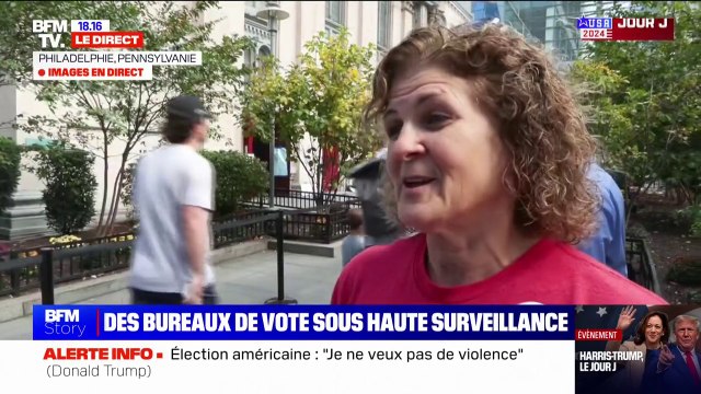 Élections américaines: Aujourd'hui, c'est peut-être le jour le plus important de ma vie , témoigne une électrice de Philadelphie