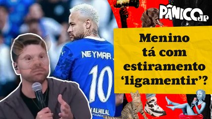RESENHA ZU E ZUZU: LESÃO DE NEYMAR SÓ SERIA MAIS GRAVE SE ELE TIVESSE CHUTADO CABEÇA DE PORCO?
