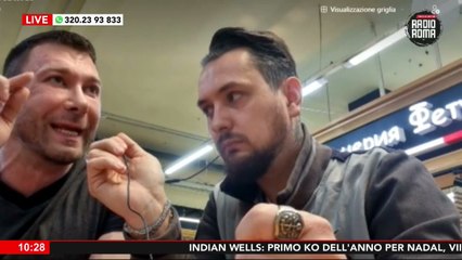 In collegamento da Mosca Tiberio Stolner, Sergy Sidorov da VIPIACE su Radio Roma