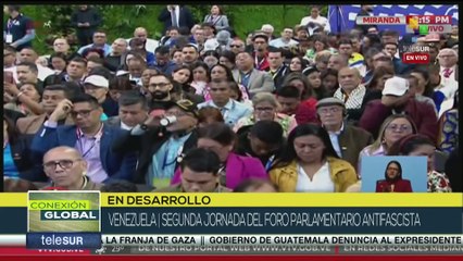 Argelia presente en el Foro Parlamentario Mundial Antifascista