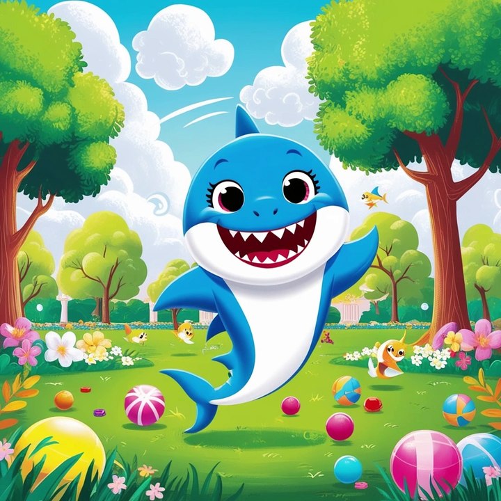 Baby Shark, in the park!