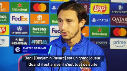 Darmian : "Pavard est un grand joueur, avec de grandes qualités humaines"