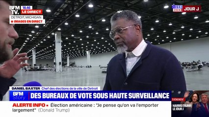 "Ça se passe très bien": Le responsable des élections dans la ville de Détroit fait un point sur le dépouillement