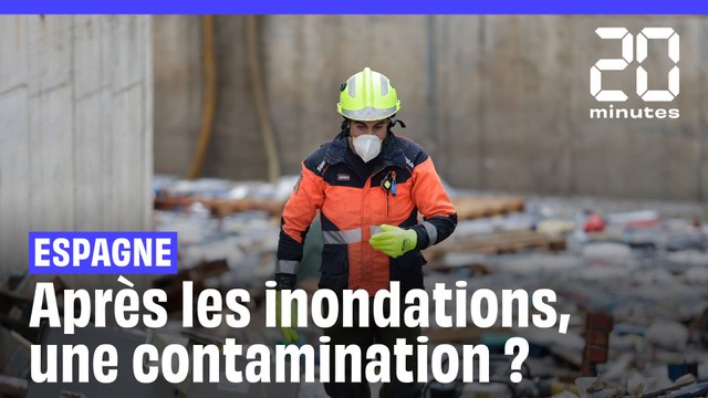 Inondations en Espagne : Les habitants masqués face à la menace de contaminations