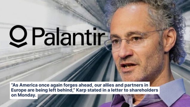 Palantir CEO Alex Karp Warns Europe Risks Doom Without AI
