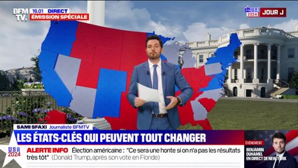 Élections américaines: les États-clés qui peuvent tout changer