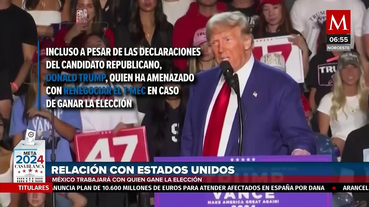 ¿Qué ha dicho Claudia Sheinbaum sobre las elecciones en Estados Unidos?