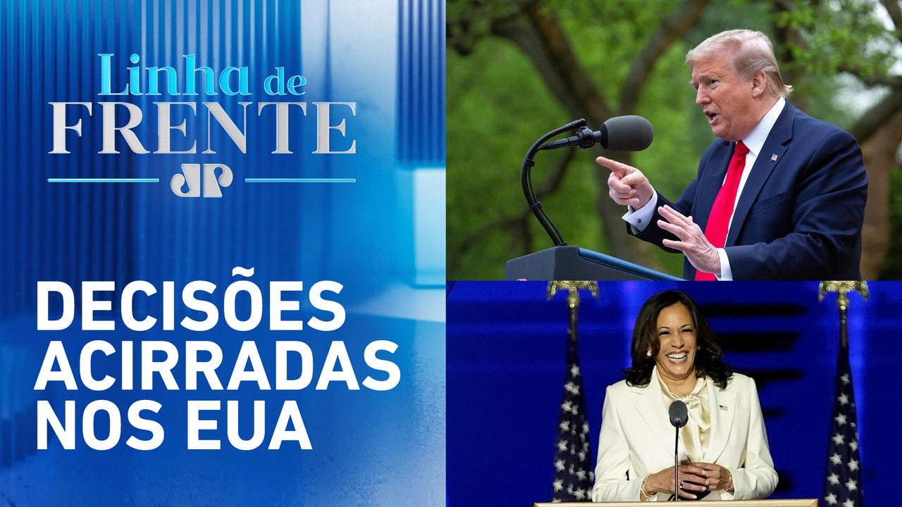 Kamala e Trump chamam eleitores às urnas | LINH...