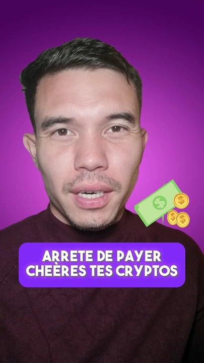Arrête de payer chères tes cryptos ❌️