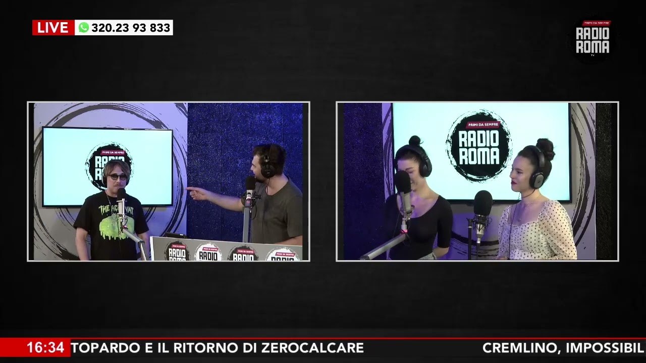 Mimmo Errico & Kiirah ospiti a Sarallo Famosi su Radio Roma con Lele Sarallo