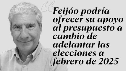 Presupuestos a cambio de elecciones