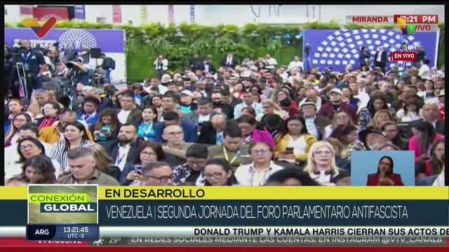 300 delegados presentes en el Foro Parlamentario Mundial Antifascista