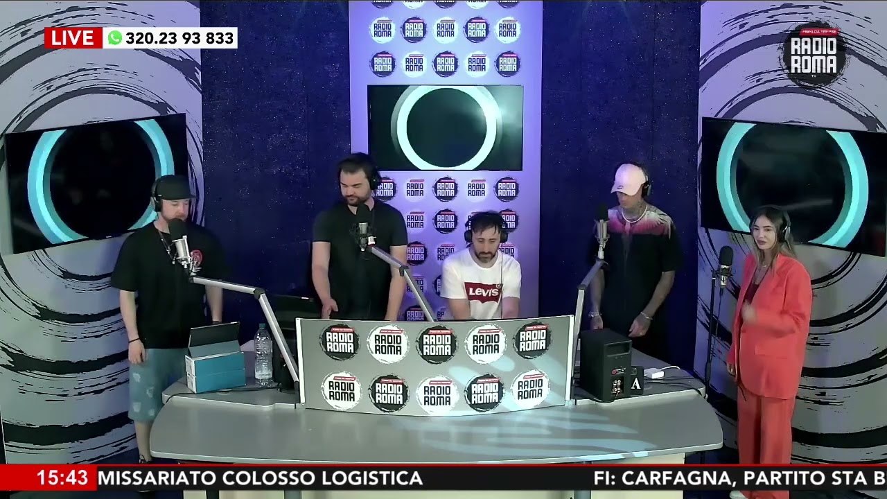 Alessio Rosati & Alexandra Graziano ospiti a Sarallo Famosi su Radio Roma con Lele Sarallo