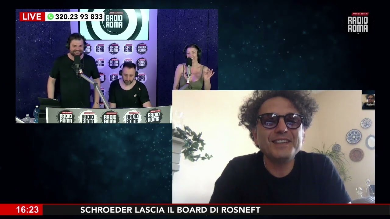 Gianni Matteucci Dj ospite a Sarallo Famosi su Radio Roma con Lele Sarallo