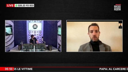Vincent Ligorio in collegamento da Mosca su Radio Roma