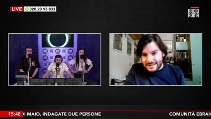 Davide Vigore ospite a Sarallo Famosi su Radio Roma