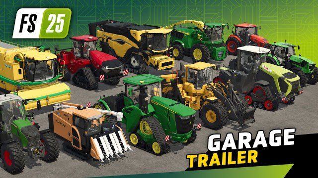 Farming Simulator 25 - Trailer garage (Machines)