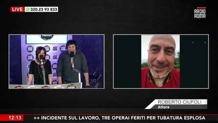 "Tipi" - Teatro Off Off: Roberto Ciufoli su Radio Roma