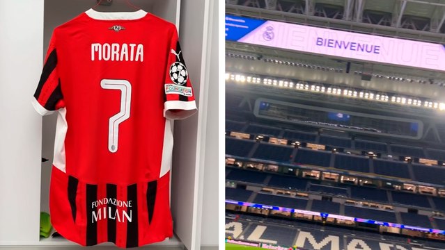 Álvaro Morata regresa al Santiago Bernabeu, pero esta vez con la camisa del AC Milan