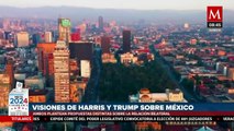 Las visiones de Kamala Harris y Donald Trump sobre México