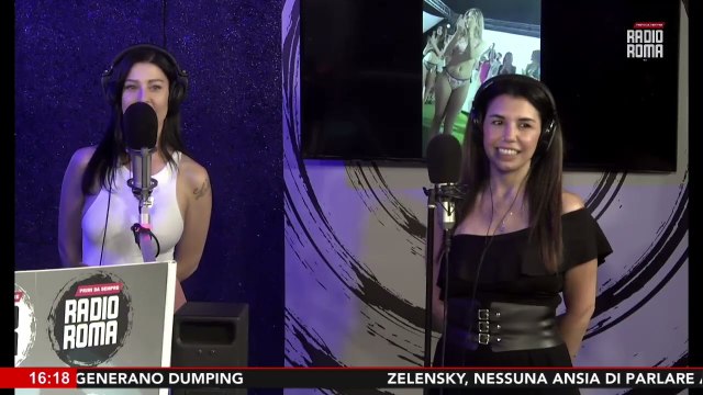 Miss Reginetta D'Italia da Sarallo Famosi su Radio Roma con Lele Sarallo